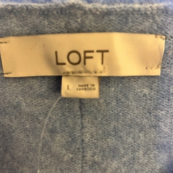 NWT Loft V Neck sweater, Size Large - Picture 2 of 8